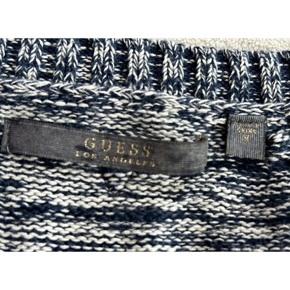 Guess Cold Shoulder Sweater with Braided Front size Girls M V-neck Cotton - Picture 2 of 9